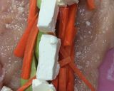 鶏胸肉ロール♡アボカド＆クリームチーズ作り方2写真