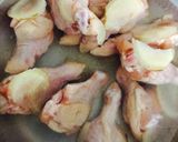 シンプルな鶏手羽元と白菜の煮物作り方2写真