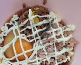 七味香るツナマヨと納豆のお手軽パスタ作り方1写真