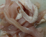 高野豆腐ととりむね肉のこってり炒め作り方3写真