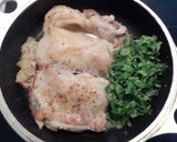 鶏の七草バター焼き作り方5写真