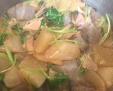 鶏肉と大根とこんにゃくの照り煮作り方11写真