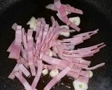 豆苗炒め作り方2写真