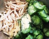 ごま鶏きゅうり作り方4写真