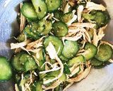 ごま鶏きゅうり作り方5写真
