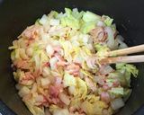 美味しい♡白菜とベーコンのミルクスープ作り方6写真