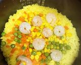 炊飯器で炊き込み海老ピラフ♡サフラン味で作り方3写真