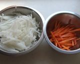 我が家の✿紅白なます作り方1写真