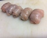 鶏ささみの大葉クリームチーズカツ☆作り方3写真