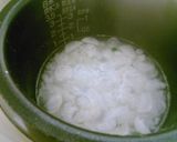 一番簡単♪炊飯器＋ご飯で、七草なくても粥作り方2写真