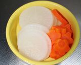 我家のお雑煮✿関東風に白だしプラス作り方1写真