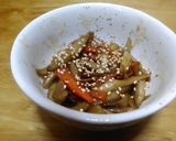 柚子の香りきんぴら作り方4写真