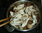 きのこと豚肉のすき焼き風作り方2写真