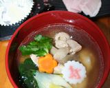 我家のお雑煮✿関東風に白だしプラス作り方4写真