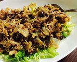 メイソンジャーサラダ★照り焼ききのこ味作り方4写真
