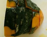 ほんのり甘い★ほくほくカボチャの煮物作り方1写真