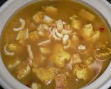 DONABE!大さじ1/2のカレー味!作り方3写真