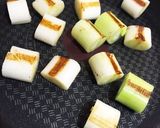 冬☆旬♪コロころ香ばし白葱のお味噌汁作り方3写真