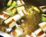 冬☆旬♪コロころ香ばし白葱のお味噌汁作り方5写真
