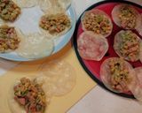 チーズ好きさんへ♪餃子トルティーヤ作り方6写真