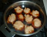 ピリ辛ごぼう入りつくねうどん作り方4写真