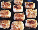 簡単！肉巻きおにぎり。焼肉のタレで。作り方5写真