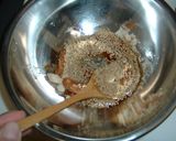 マグロのごま味噌レタス巻き作り方1写真