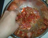 マグロのごま味噌レタス巻き作り方2写真