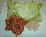 マグロのごま味噌レタス巻き作り方4写真