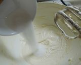 甘く爽やか＊ベイクドチーズ＆チョコケーキ作り方3写真