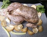 丸々ローストチキン作り方8写真