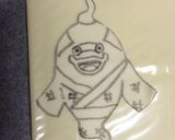 妖怪ウォッチ☆ ウィスベエ ☆キャラ弁作り方2写真