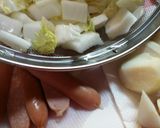 里芋と白菜の温か～いスープ作り方1写真