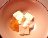 オレンジマーマレードのレアチーズケーキ作り方1写真