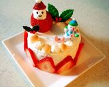 離乳食☆食パンを使ってお祝いケーキ♪作り方8写真