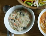 韓国料理 鶏肉のお粥作り方6写真
