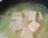 レタスと高野豆腐のみそ汁⇒ダイエットにも作り方3写真