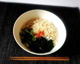 冷たいうどん！釜卵しらす醤油マヨネーズ作り方5写真