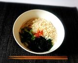 冷たいうどん！釜卵しらす醤油マヨネーズ作り方5写真
