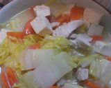 レタスと高野豆腐のみそ汁⇒ダイエットにも作り方7写真