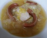 里芋と白菜の温か～いスープ作り方5写真