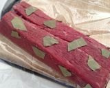 シナモン☆カカオソースのローストビーフ作り方1写真