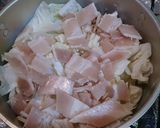 白菜とベーコンの重ね煮作り方2写真