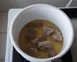 近江牛すじ肉と切り干し大根の煮込み作り方2写真