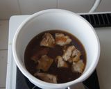 近江牛すじ肉と切り干し大根の煮込み作り方3写真