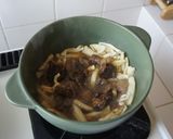 近江牛すじ肉と切り干し大根の煮込み作り方4写真
