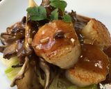 帆立貝の浜納豆ソースかけ作り方7写真
