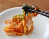 レンジで簡単！キムチ入りおもちーズ作り方8写真