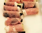お弁当にも！なすのめんつゆ豚肉巻き作り方3写真