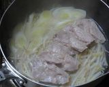 茹で豚ともやしの煮浸し風作り方2写真